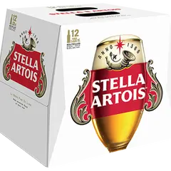 STELLA ARTOIS BEER, 12X330 ML