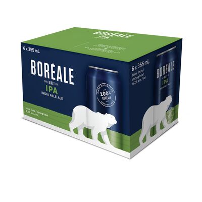 BOREALE, BIÈRE IPA 6,2%, 6 X 355 ML