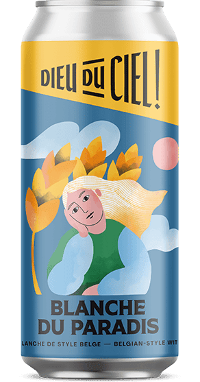 DIEU DU CIEL, BLANCHE DU PARADIS BELGIAN STYLE WIT BEER 5.5%, 473 ML