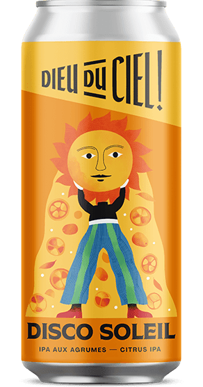 DIEU DU CIEL, DISCO SOLEIL CITRUS IPA 6.5%, 473 ML