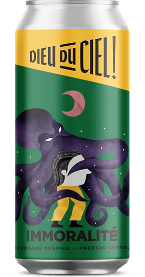 DIEU DU CIEL, IMMORALITÉ AMERICAINE IMPERIALE IPA 9.2%, 473 ML