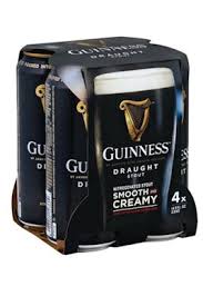 GUINESS DRAUGHT STOUT 440MLx4