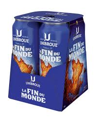 UNIBROUE, FIN DU MONDE 4X473ML