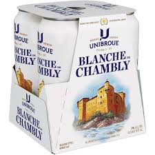 UNIBROUE, BLANCHE DE CHAMBLY 4X473ML