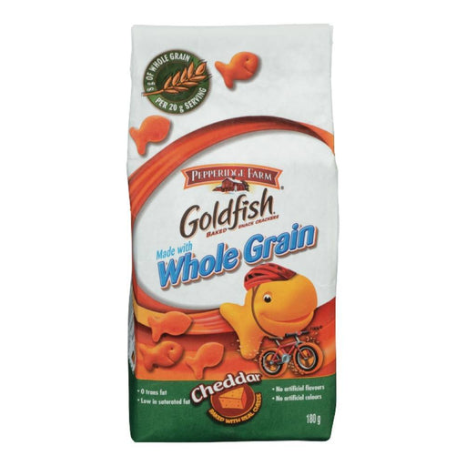 PEPPERIDGE FARM CRAQUELINS GOLFISH BLÉ ENTIERS 180 G