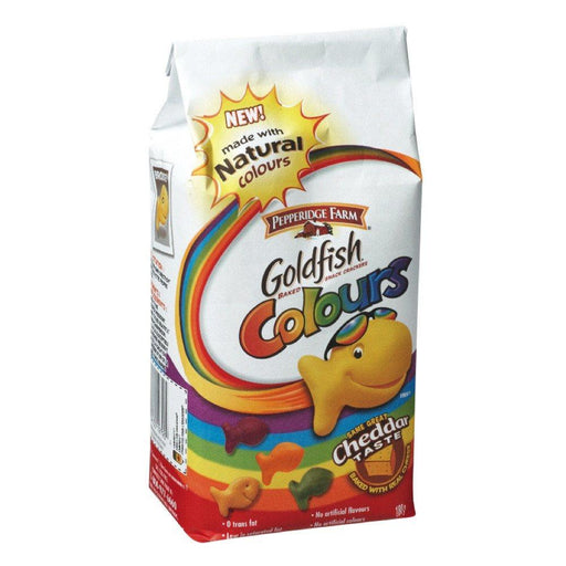 PEPPERIDGE FARM GOLDFISH CHEDDAR COULEURS 180 G
