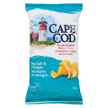 CHIPS CAPE COD SEA SALT & VINEGAR 220 G