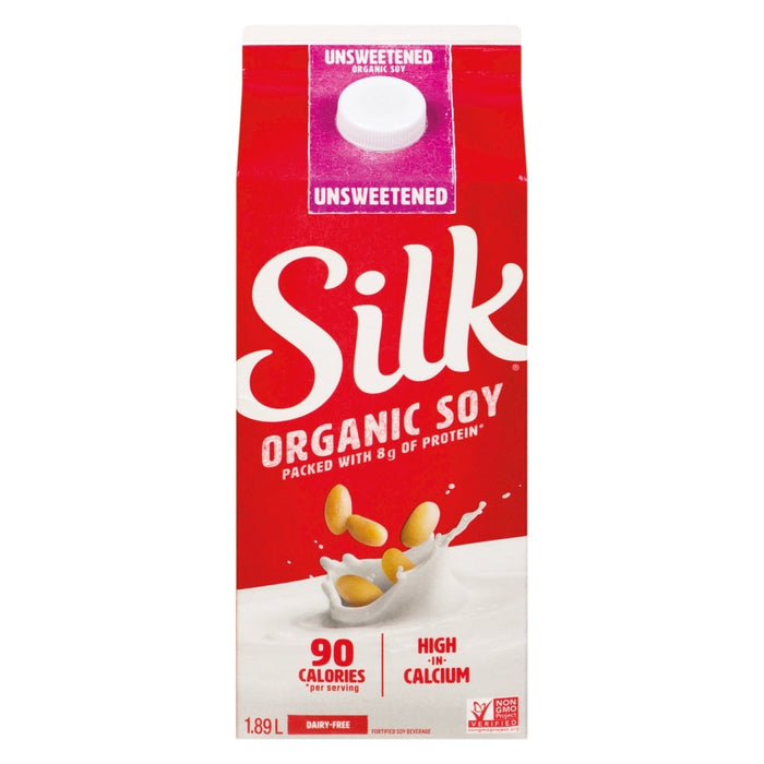 BOISSONS DE SOYA NON SUCRÉES SILK 1,89 L