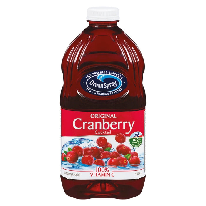 OCEAN SPRAY, CRANBERRY COCKTAIL, 1.89 L