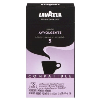 LAVAZZA AVVOLGENTE LUNGO CAPSULES NCC 55 G