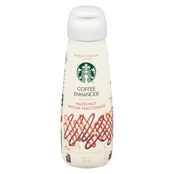 STARBUCKS, REHAUSSEUR DE CAFÉ MACCHIATO MOKA NOISETTE, 828 ML