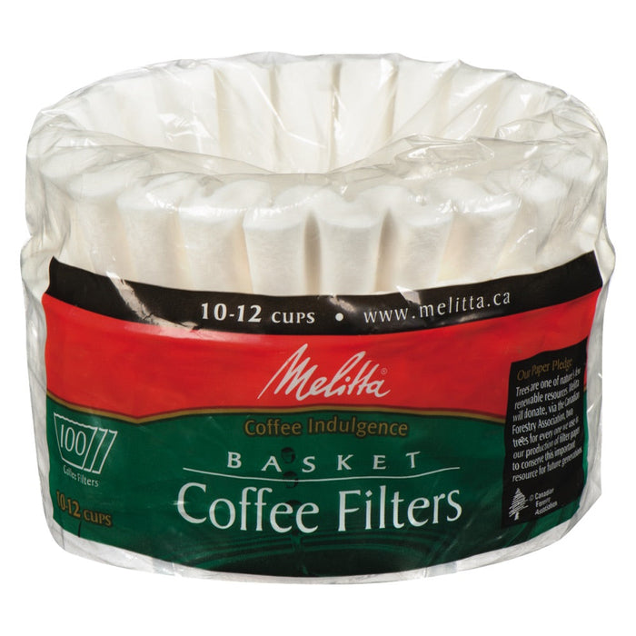 PANIER FILTRES À CAFÉ MELITTA BRUN NATUREL 1 x 100 U