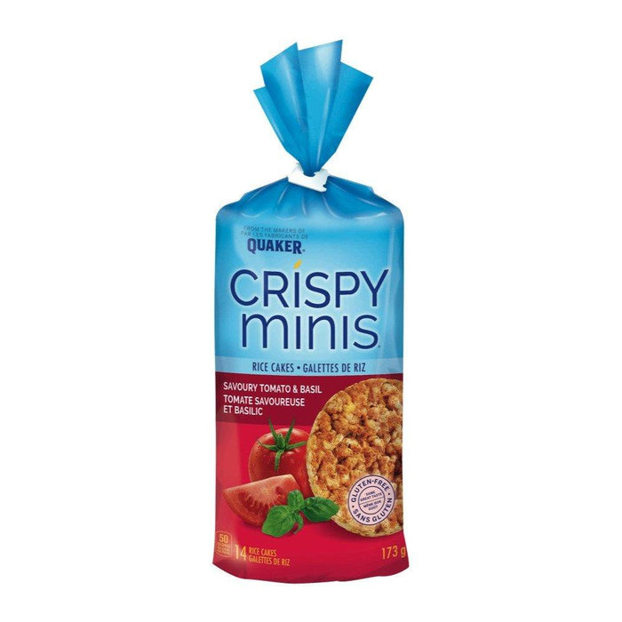 QUAKER GALETTES RIZ TOMATE BASILIC 173 G