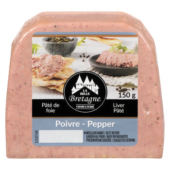 PATE DE FOIE AU POIVRE BRETAGNE 150G