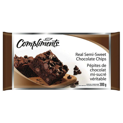 COMPLIMENTS PÉPITES DE CHOCOLAT MI SUCRE 300 G