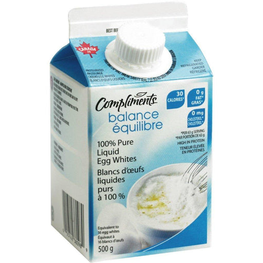 COMPLIMENTS LIQUID EGG WHITES 500G