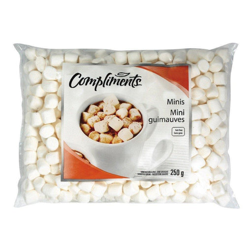 COMPLIMENTS GUIMAUVES MINI BLANCHE 250 G
