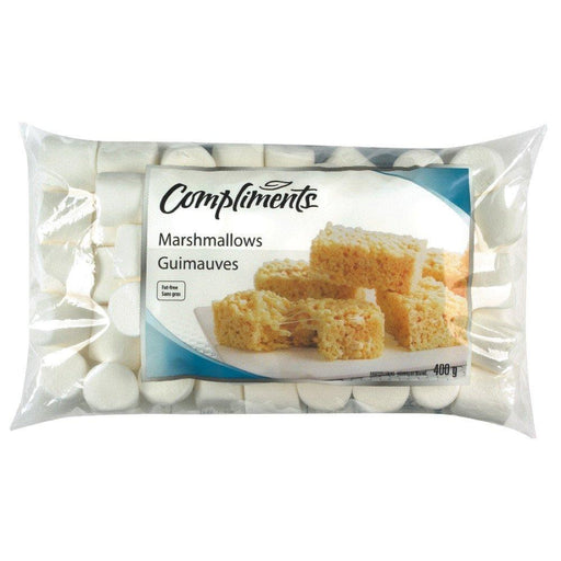 COMPLIMENTS GROSSE GUIMAUVES BLANCHE 400 G