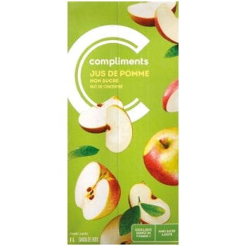 COMPLIMENTS JUS DE POMME 1 L