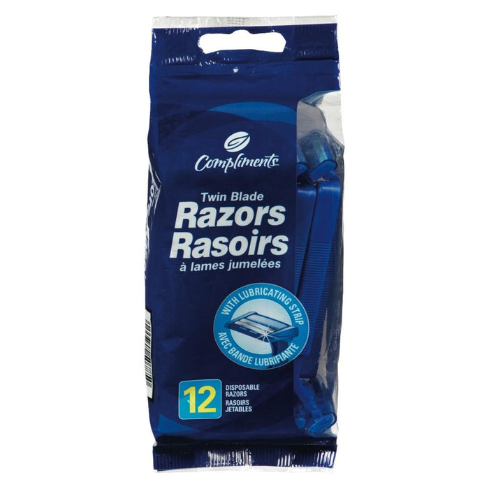 RASOIRS COMPLIMENTS POUR HOMMES 12 UN