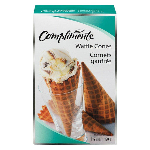 COMPLIMENTS CORNETS DE GAUFRES  12 UN