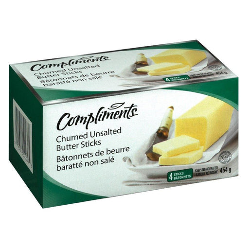 COMPLIMENTS BEURRE BÂTONNETS NON-SALÉ 454 G