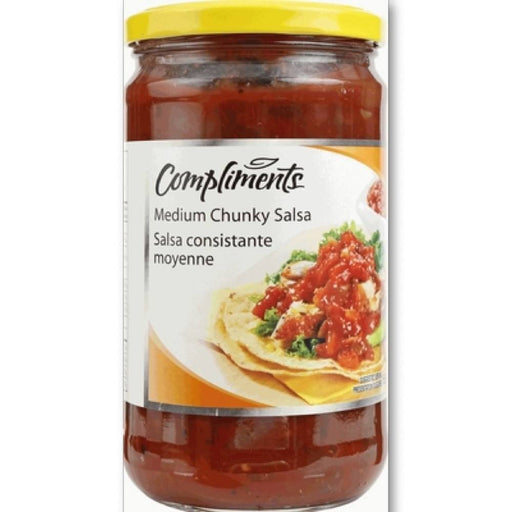 COMPLIMENTS SALSA MOYENNE ÉPAISSE 650 ML