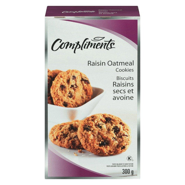COMPLIMENTS BISCUITS AVOINE RAISINS 300 G