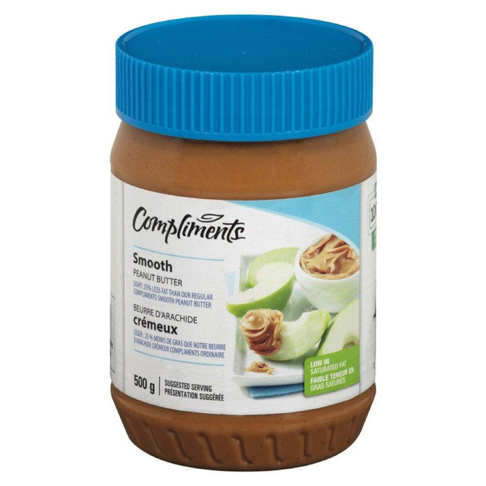 COMPLIMENTS BEURRE ARACHIDE CRÉMEUX LÉGER 500 G