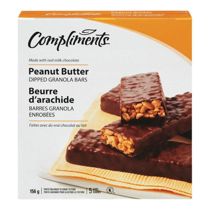 COMPLIMENTS BARRE GRANOLA BEURRE D'ARACHIDES 156 G