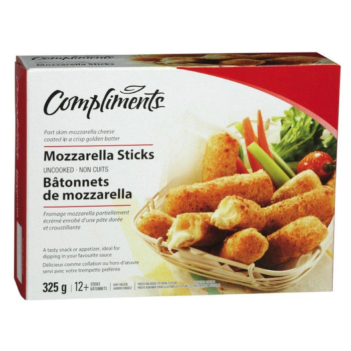 COMPLIMENTS BÂTONNETS DE MOZZARELLA 325 G