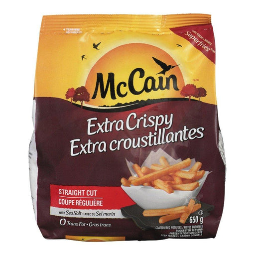 MCCAIN FRITES EXTRA CROUSTILLES RÉGULIER 650 G