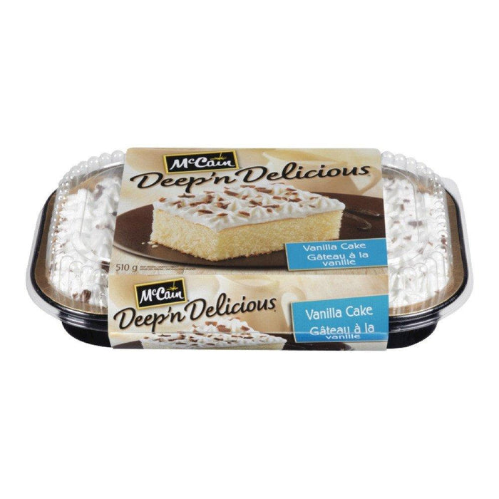MCCAIN GÂTEAU DEEP N DELICIOUS VANILLE 510 G