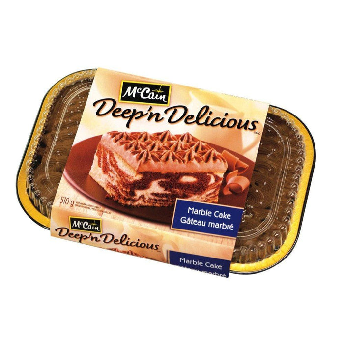 MCCAIN GÂTEAU DEEP N DELICIOUS MARBRE 510 G