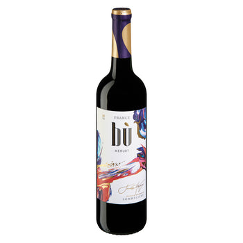 BU MERLOT FRANCE ROUGE, 750 ML