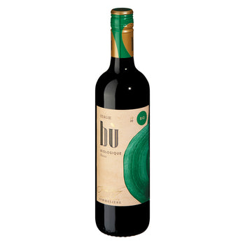 BU ROSSO ORGANIC RED WINE ITALY, 750 ML