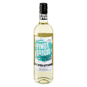REVOLUTION PINOT GRIGIO WHITE WINE CANADA, 750ML