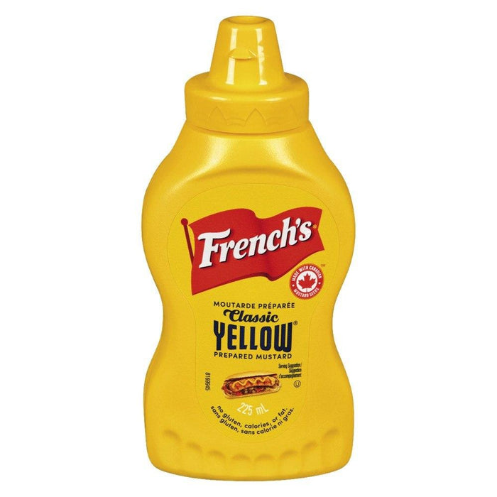 FRENCH'S MOUTARDE COMPRESSIBLE 225 ML