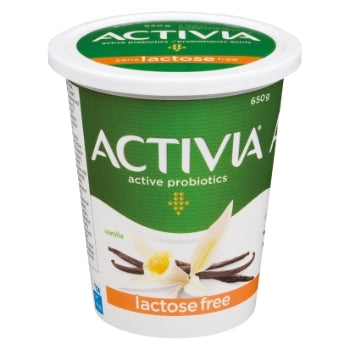 ACTIVIA YOG PROB VANILLA LACTOSE FREE 650G