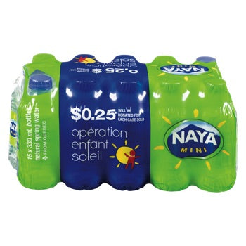 MINI EAU DE SOURCE NATURELLE NAYA 15X330 ML