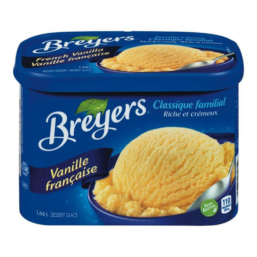 BREYERS CLASSIQUE VANILLE FRANCAISE 1.66 L