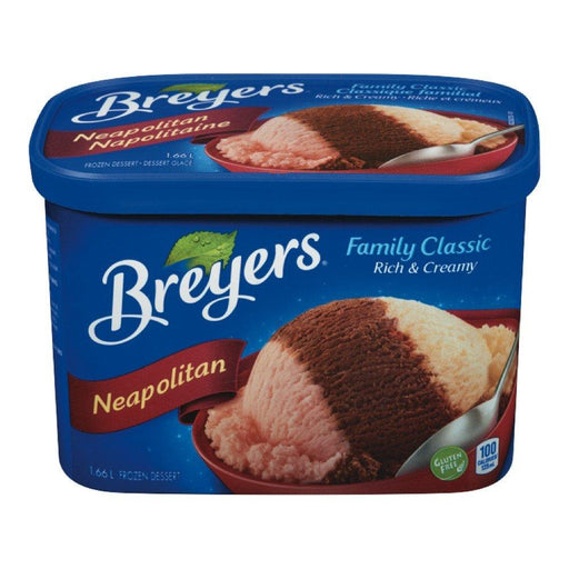 BREYERS CLASSIQUE NAPOLITAINE 1.66 L