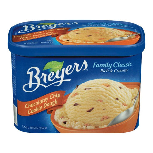 BREYERS CLASSIQUE PÂTES À BISCUIT AVEC BRISURE 1.66 L