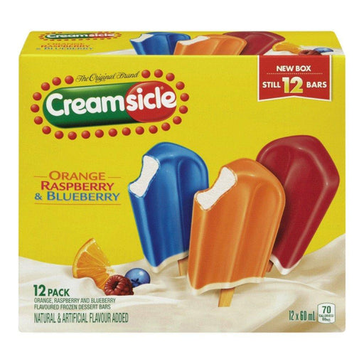 GOOD-HUMOR CREAMSICLE ASSORTIS 12X60 ML