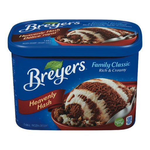 BREYERS CLASSIQUE CRÈME GLACÉE DELICE ROYAL 1.66 L