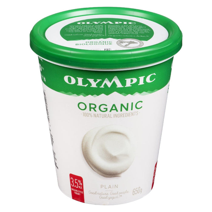 YAOURT OLYMPIQUE BIO 3,5%MF NATURE 650 G