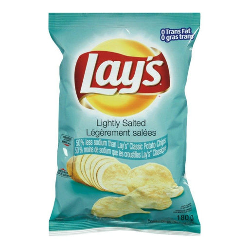 LAYS CROUSTILLES LEGEREMENT SALÉES 180 G
