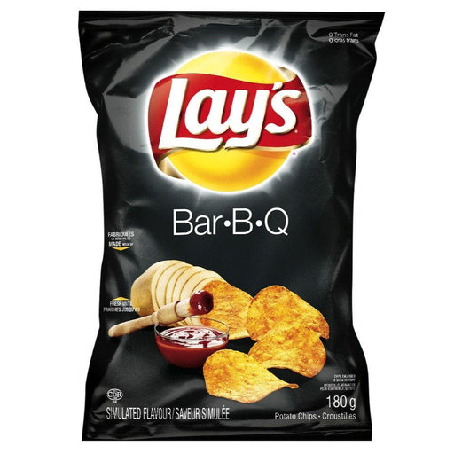 LAYS CROUSTILLES BBQ 180 G