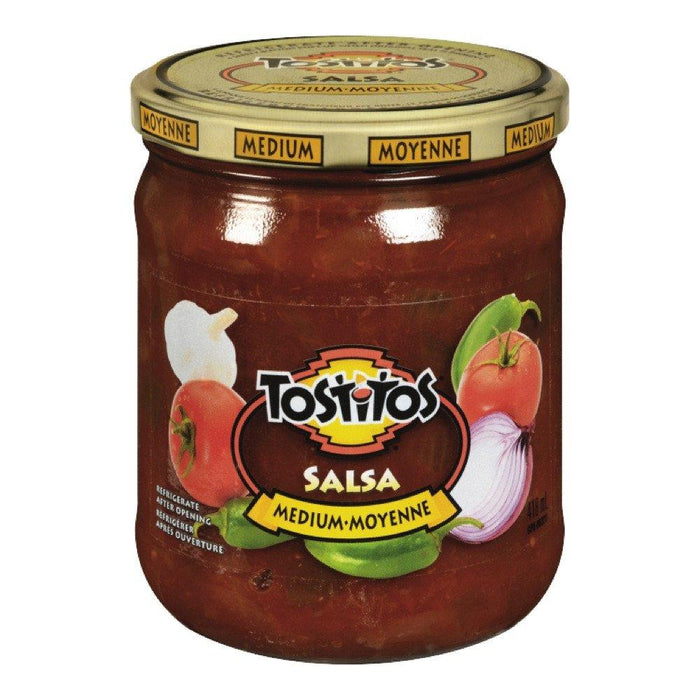 TOSTITOS SAUCE SALSA MOYENNE 418 ML