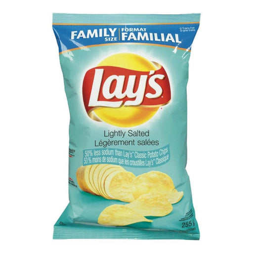 LAY'S CROUSTILLES LÉGÈREMENT SALÉE 255 G